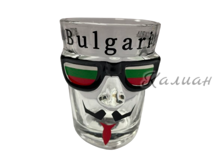 Стъклен шот очила БГ