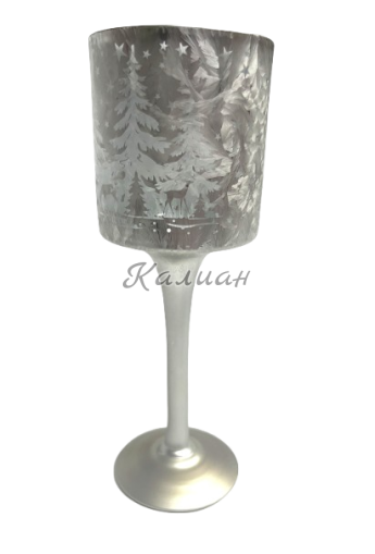 Candle holder on a stand - Large