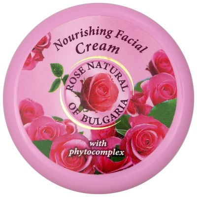 Подхранващ крем за лице Rose Natural с фитокомплекс